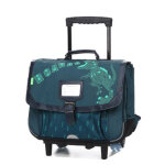 Cartable  roulettes tann's ethan 38 cm cp / ce1 / ce2 vert