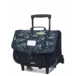 Cartable  roulettes tann's ilys 38 cm cp / ce1 / ce2 marine bleu