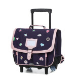 Cartable � roulettes tann's joy 38 cm cp / ce1 / ce2 violet
