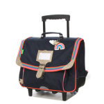 Cartable à roulettes tann's leila 38 cm cp / ce2 bleu marine Cartable à roulettes tann's leila 38 cm cp / ce2 bleu marine