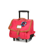 Cartable  roulettes tann's louise 38 cm cp / ce1 / ce2 fuchsia rose