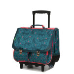 Cartable  roulettes tann's salom 41 cm ce2 / cm1 / cm2 vert