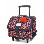 Cartable  roulettes tann's sofia 38 cm cp / ce1 / ce2 multicolore bleu