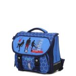Cartable snowball foot 35 cm cp / ce1 bleu