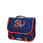 Cartable scolaire pas cher snowball robot dinosaure bleu