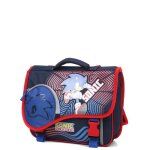 Cartable sonic 38 cm cp / ce1 / ce2 bleu