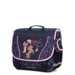 Cartable stalla bianca cow girl 38 cm cp / ce1 / ce2 bleu