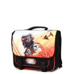 Cartable star wars battle 38 cm cp / ce1 / ce2 noir orange