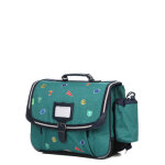 Cartable tann's dan 38 cm - poche gourde cp / ce1 / ce2 vert