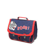 Cartable tann's aaron 35 cm - 2 boucles cp / ce1 bleu / rouge