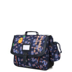 Cartable tann's adam 38 cm - poche gourde cp / ce1 / ce2 bleu