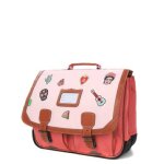 Cartable tann's adriana 41 cm ce2 / cm1 / cm2 rose