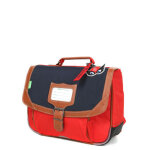 Cartable tann's arthur 32 cm maternelle bleu / rouge