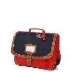 Cartable tann's arthur 38 cm cp / ce1 / ce2 bleu / rouge