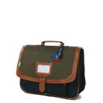 Cartable tann's axel 38 cm cp / ce1 / ce2 kaki / bleu vert
