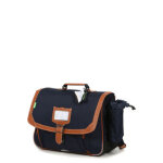 Cartable tann's camille 38 cm - poche gourde cp / ce1 / ce2 bleu marine