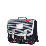 Cartable tann's emilie 41 cm ce2 / cm1 / cm2 marine bleu