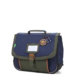 Cartable tann's esteban 35 cm cp / ce1 bleu / kaki