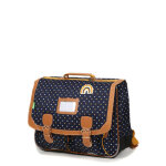 Cartable tann's faustine 41 cm ce2 / cm1 / cm2 bleu marine Cartable tann's faustine 41 cm ce2 / cm1 / cm2 bleu marine