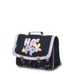 Cartable tann's giulia 38 cm - 2 boucles cp / ce1 / ce2 bleu / lilas