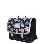 Cartable tann's hortense 41 cm ce2 / cm1 / cm2 bleu marine