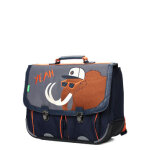 Cartable tann's joe 38 cm - 2 boucles cp / ce1 / ce2 gris / bleu