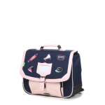 Cartable scolaire fille tann's lily 35 cm cp / ce1 bleu / rose