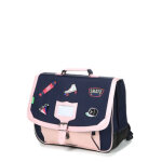 Cartable tann's lily 38 cm cp / ce1 / ce2 bleu / rose