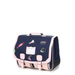 Cartable tann's lily 41 cm ce2 / cm1 / cm2 bleu / rose Cartable tann's lily 41 cm ce2 / cm1 / cm2 bleu / rose