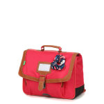 Cartable tann's louise 35 cm cp / ce1 fuchsia rose