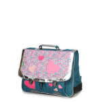 Cartable tann's maëlle 38 cm - 2 boucles cp / ce1 / ce2 rose / vert Cartable tann's maëlle 38 cm - 2 boucles cp / ce1 / ce2 rose / vert