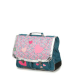 Cartable tann's maëlle 41 cm ce2 / cm1 / cm2 rose / vert Cartable tann's maëlle 41 cm ce2 / cm1 / cm2 rose / vert