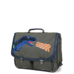 Cartable tann's oscar 41 cm ce2 / cm1 / cm2 kaki vert Cartable tann's oscar 41 cm ce2 / cm1 / cm2 kaki vert