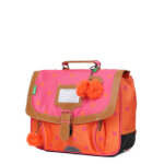 Cartable tann's sidonie 32 cm maternelle rose / orange