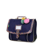 Cartable tann's soline 38 cm cp / ce1 / ce2 violet bleu