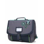 Cartable tann's tiago 38 cm cp / ce1 / ce2 gris