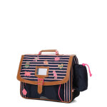 Cartable tann's x armor lux oc�ane 38 cm - poche cp / ce2 bleu marine