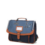 Cartable tann's x cyrillus clment 38 cm cp / ce1 / ce2 bleu