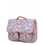 Cartable tann's x tartine et chocolat fleurs 33 cm cp multicolore rose