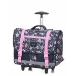 Cartable trolley rip curl crystal cove wheel satchel 38 cm cp / ce1 / ce2 navy / pink bleu