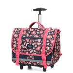 Cartable trolley rip curl surf gypsy wheeled satchel 38 cm navy pink bleu