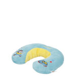 Coussin de voyage coussidou jemini t'choupi bleu