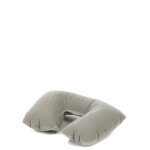 Coussin de voyage gonflable lys gris