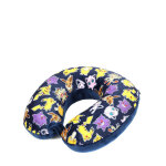 Coussin de voyage pok�mon pikachu & co bleu