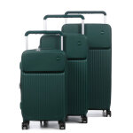 Ensemble 3 valises rigides extensibles airtex alrakis vert sapin