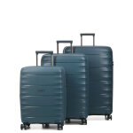 Ensemble 3 valises rigides extensibles airtex canopus jade vert