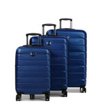 Ensemble 3 valises rigides extensibles delsey air armour bleu