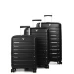 Ensemble 3 valises rigides extensibles roncato b - flying noir
