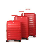 Ensemble 3 valises rigides extensibles roncato b - flying rouge