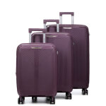 Ensemble 3 valises rigides extensibles teneo deltea violet